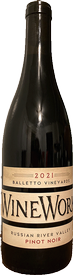 2021 WineWorks Balletto Vineyards Pinot Noir